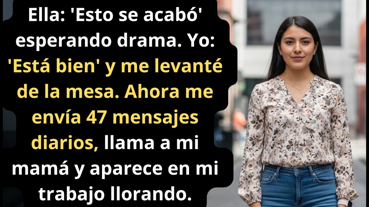 Mi Novia Terminó Conmigo “Para Darme una Lección”… Pero la Ignoré y Hoy Suplica Mi Atención