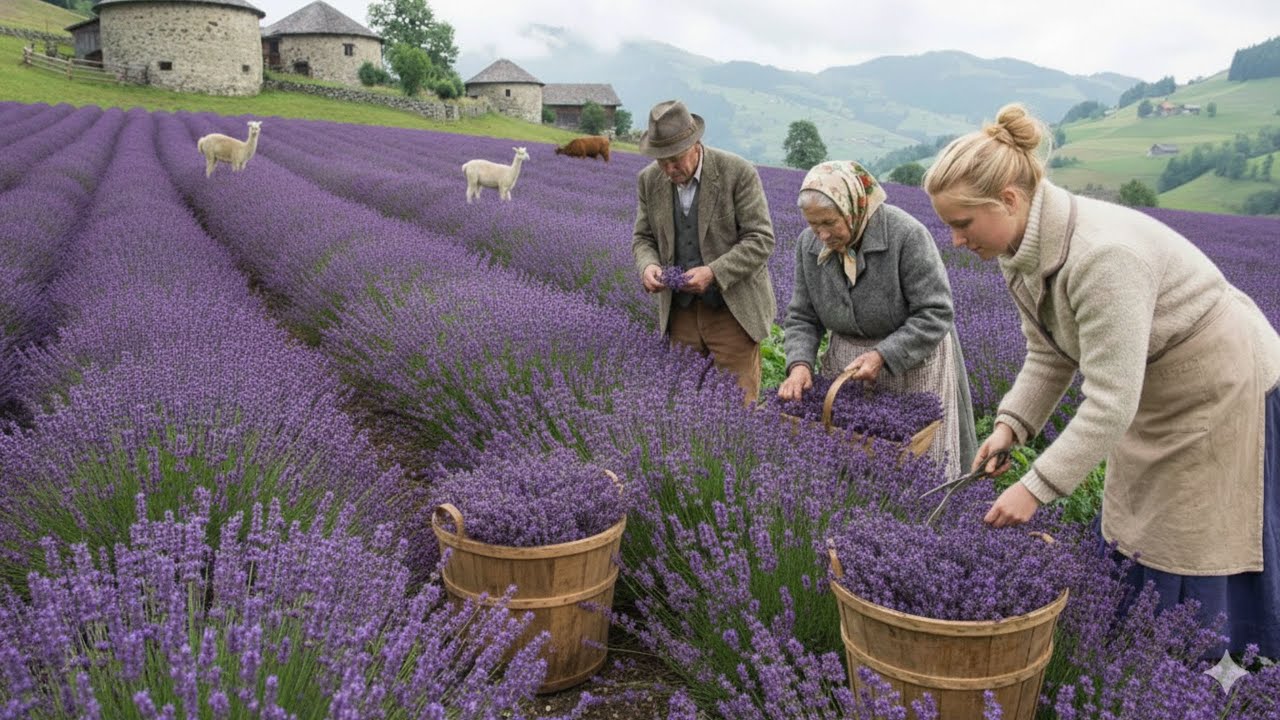 Life in the countryside garden - This is a great way to grow and harvest lavenders|Countryside Life