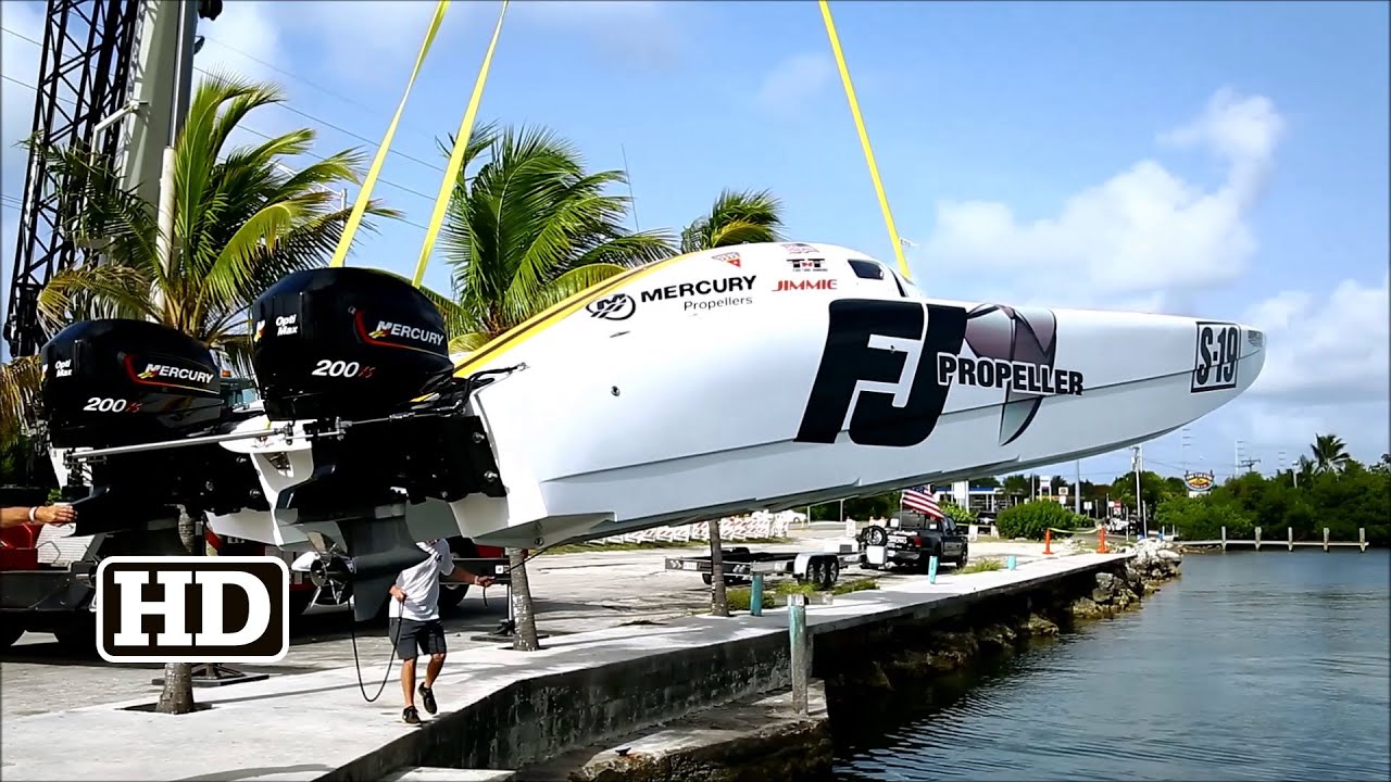 FJ Propeller Superboat Stock in Action