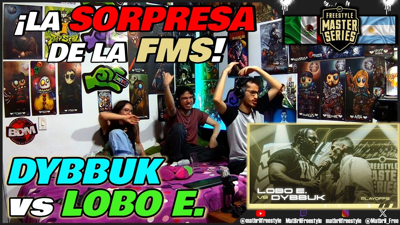 🔴COLOMBIANOS REACCIONAN a LOBO vs DYBBUK - ¡LA SORPRESA DE LA FMS! [FMS INTERNACIONAL PLAY OFF 2024]