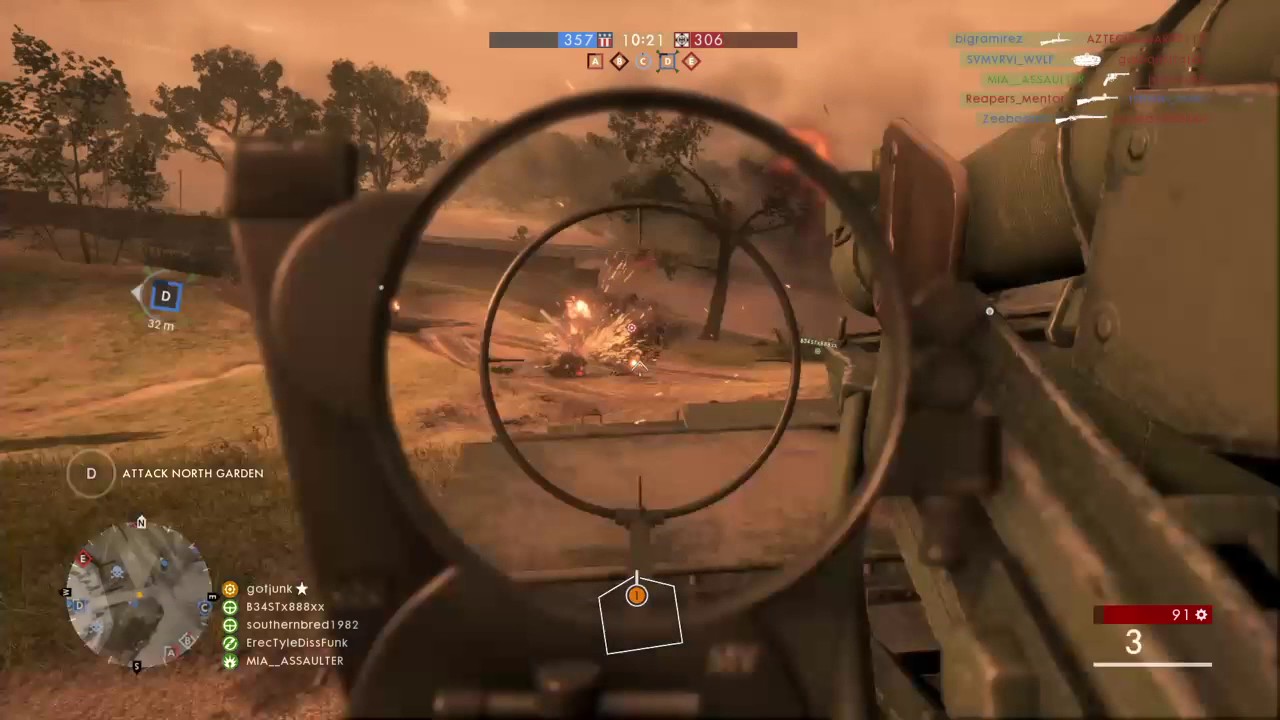 bf1 7m45 of artillery truck OP