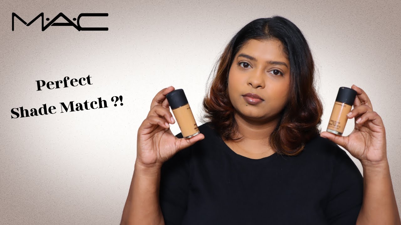 MAC Studio Fix Foundation Shade comparison NC45 , NC44.5 & NC44 | Found My Perfect shade !