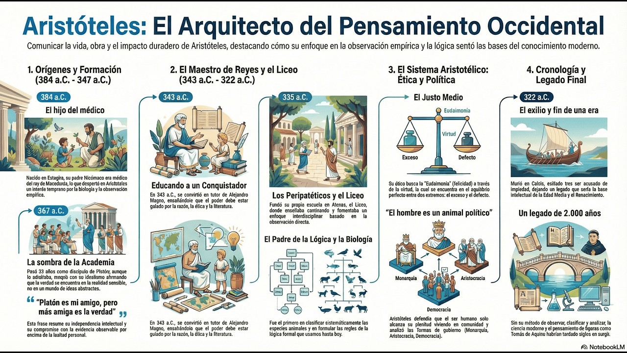 ARISTÓTELES | El hombre que enseñó a pensar a Occidente | Personajes de la Historia #13