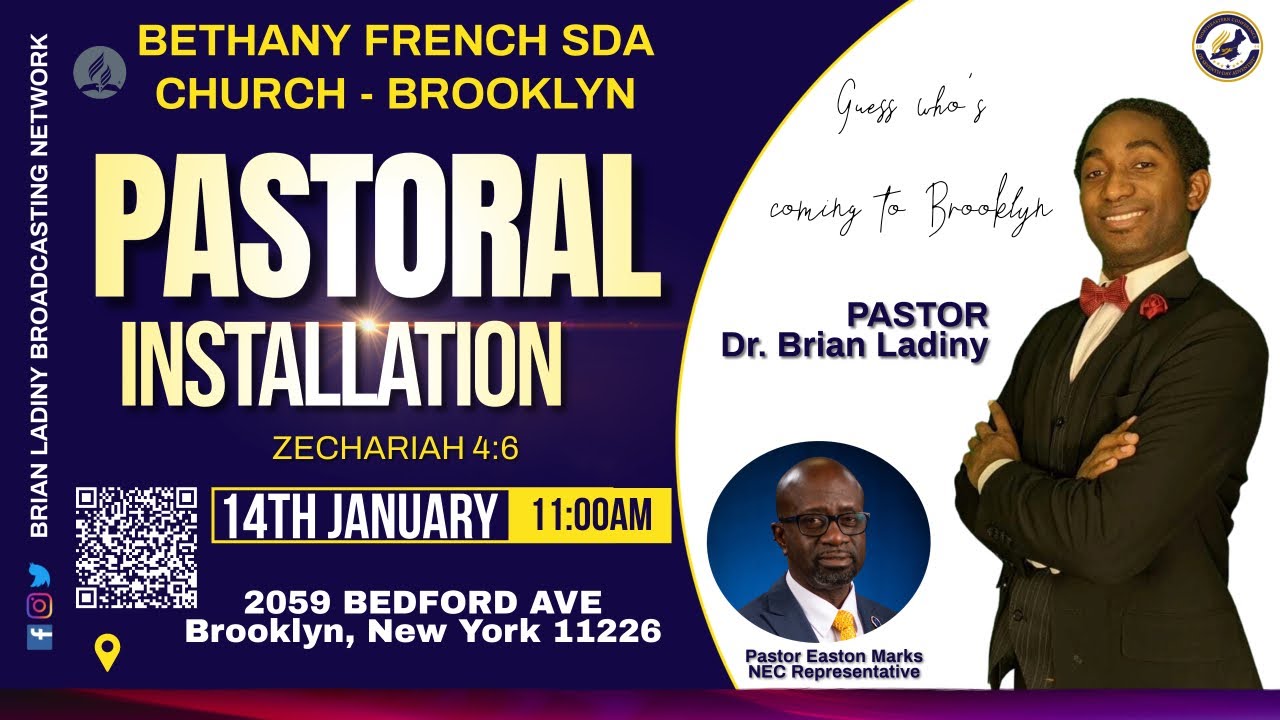 01/14/23 Pastoral Installation | Pastor Dr. Brian Ladiny & family | N'ap Priye, N'ap Preche levanjil