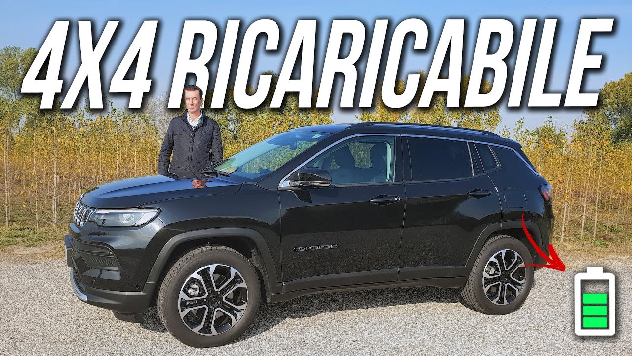 RECENSIONE JEEP COMPASS 4XE 🔌SUV IBRIDO PLUG-IN 4x4