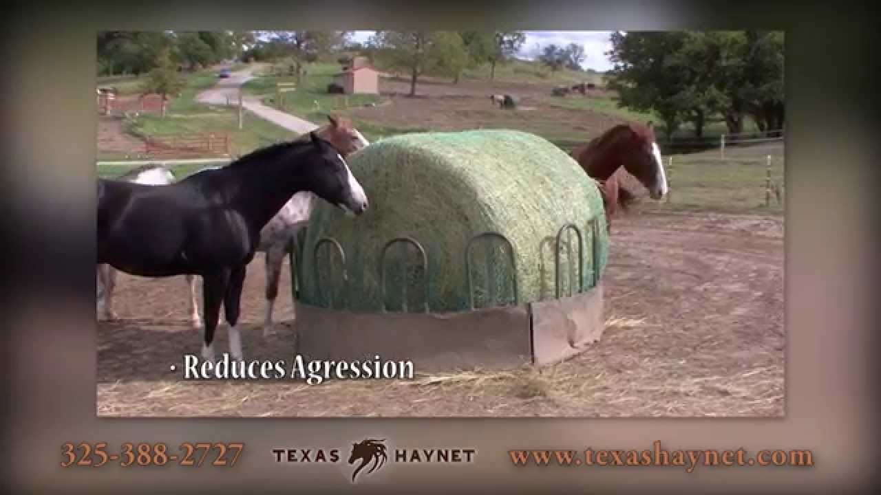 Texas Haynet - Vet Approved Round Bale Hay Net