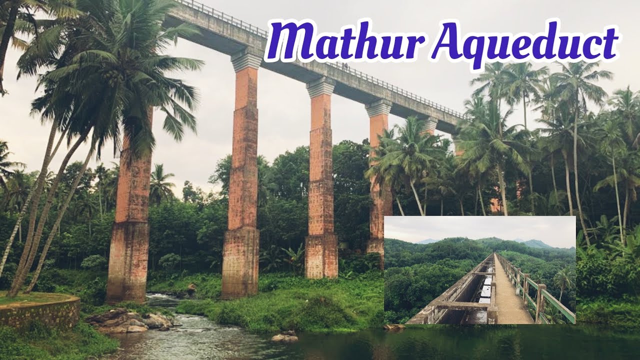 Mathur Aqueduct/Thamilnadu/ Mathur Hanging Bridge