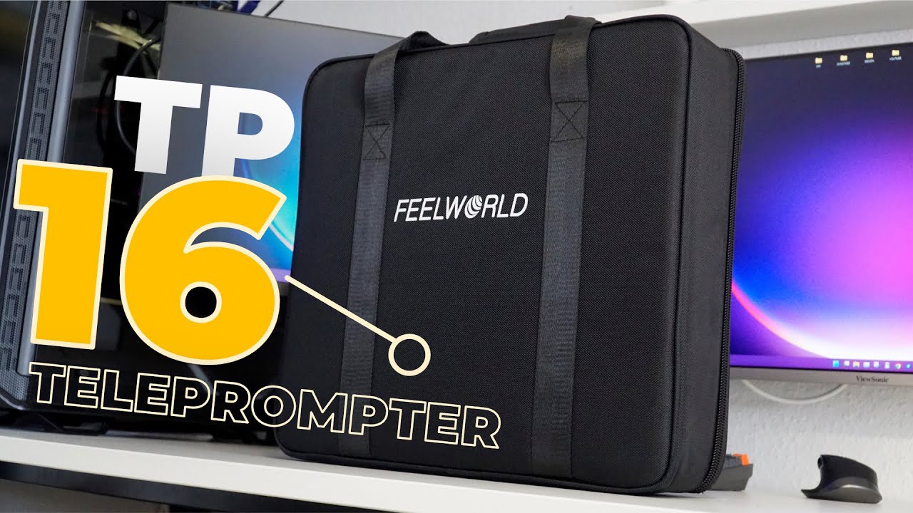 Feelworld TP16 Teleprompter – Unboxing & Installation