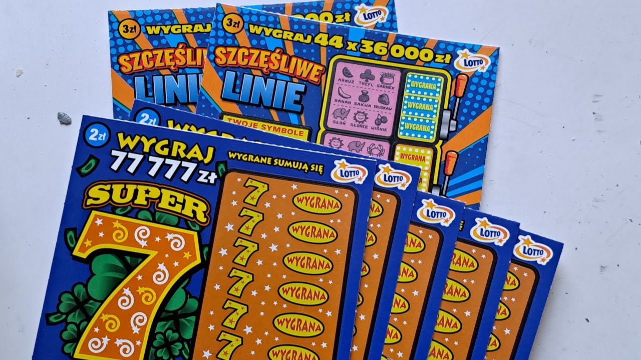Zdrapki lotto 623# Kari-nowe Szczęśliwe linie i Super 7
