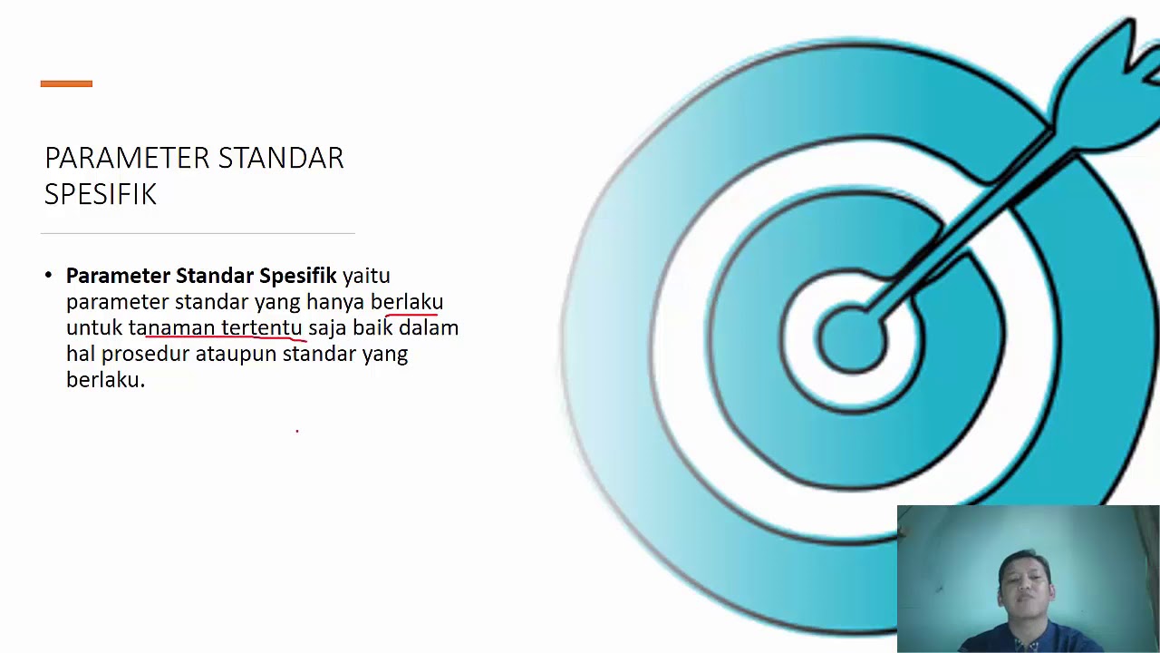 Kuliah Parameter standar spesifik