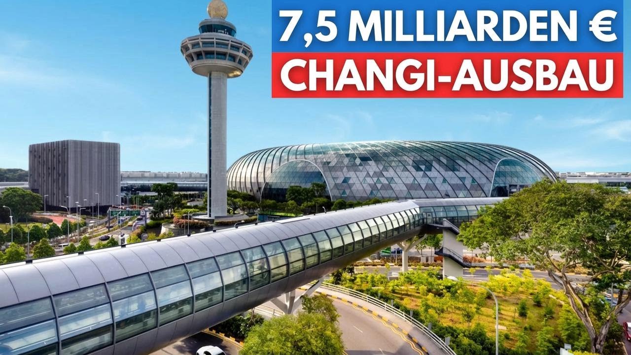 Singapurs Mega-Plan: So soll der perfekte Flughafen mit 7,5 Milliarden Dollar noch besser werden
