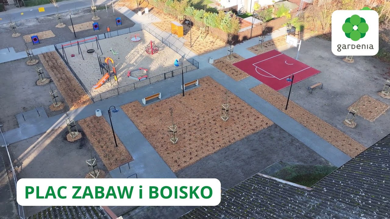 Plac zabaw i boisko przy ul. Dwór Złotowski w Złotowie