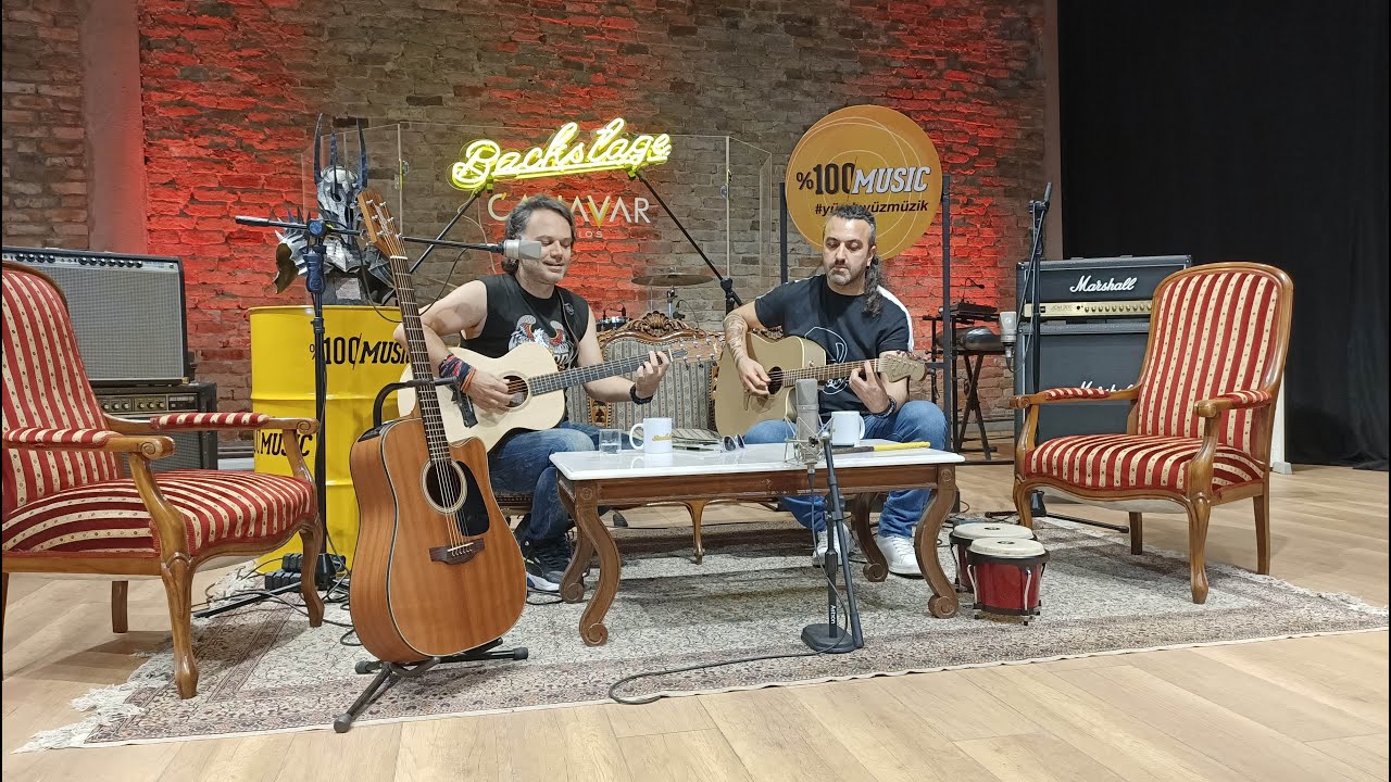 Deniz Tuzcuoğlu, Selim Işık - Arada Bir (Dört x Dört Akustik Cover) | %100 Music: Backstage
