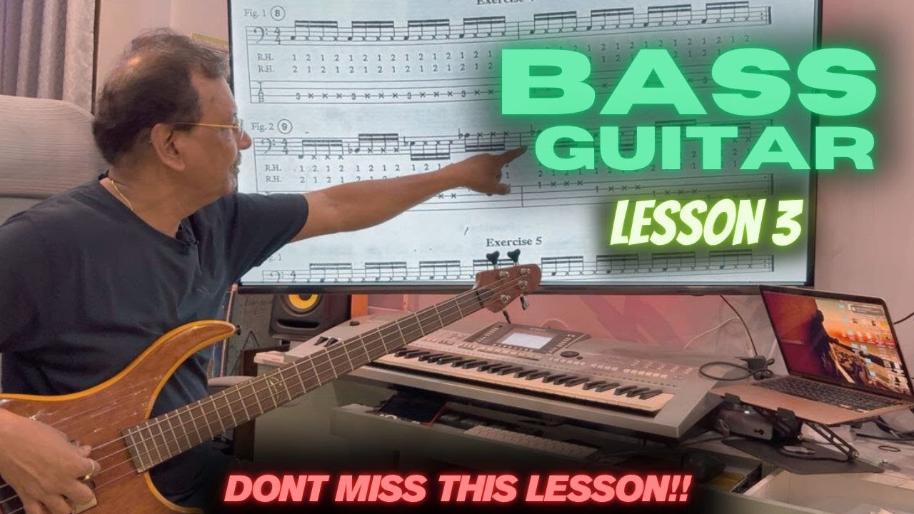 Bass Guitar Lesson - 3 (DONT MISS THIS LESSON!) | Nepal Shaw