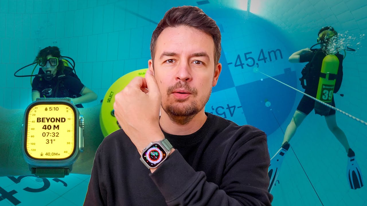 Czy Apple Watch Ultra wytrzyma 45 metr&oacute;w pod wodą?