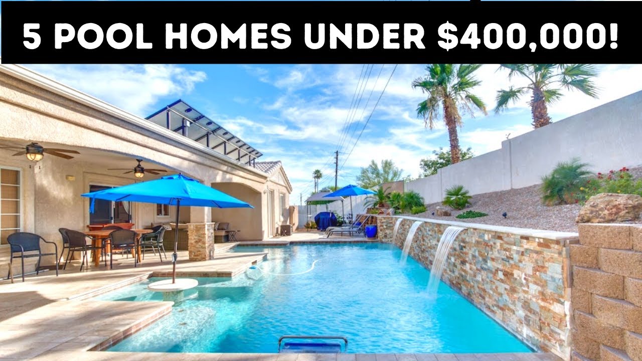 5 Florida Pool Homes Selling For under $400,000!