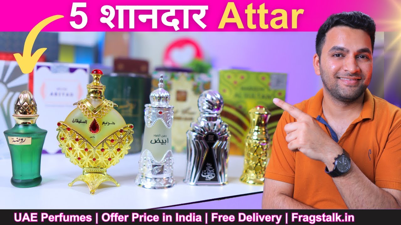 Top 5 Attars in India 2025 🔥 Best Attar for Men & Women