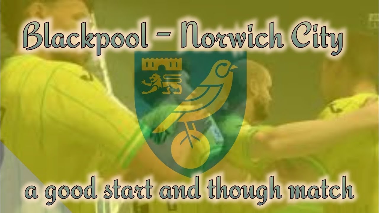 Career mode fifa 23 Blackpool-Norwich ps5