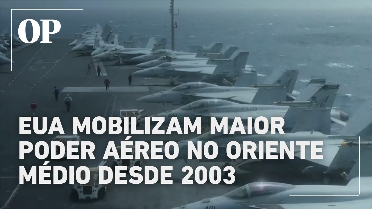 EUA mobilizam maior poder aéreo no Oriente Médio desde 2003