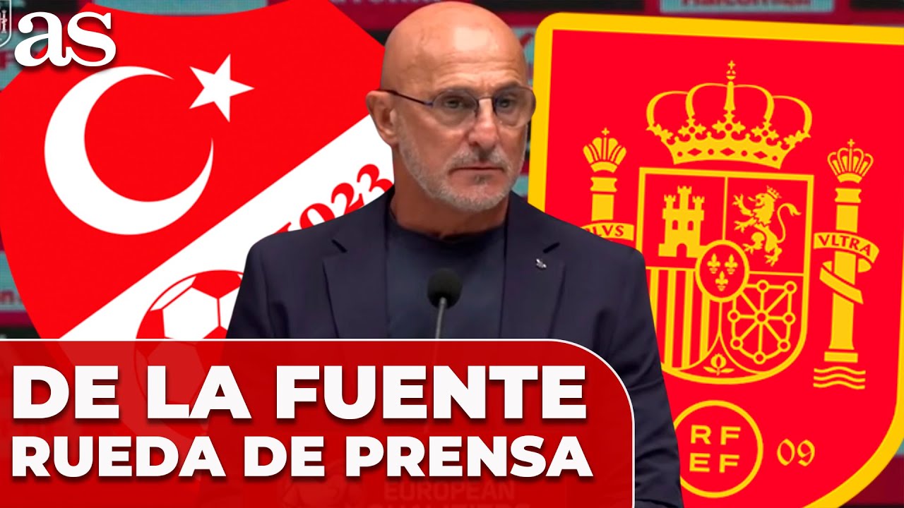 RUEDA DE PRENSA COMPLETA LUIS DE LA FUENTE | TURQU&Iacute;A 0 - ESPA&Ntilde;A 6