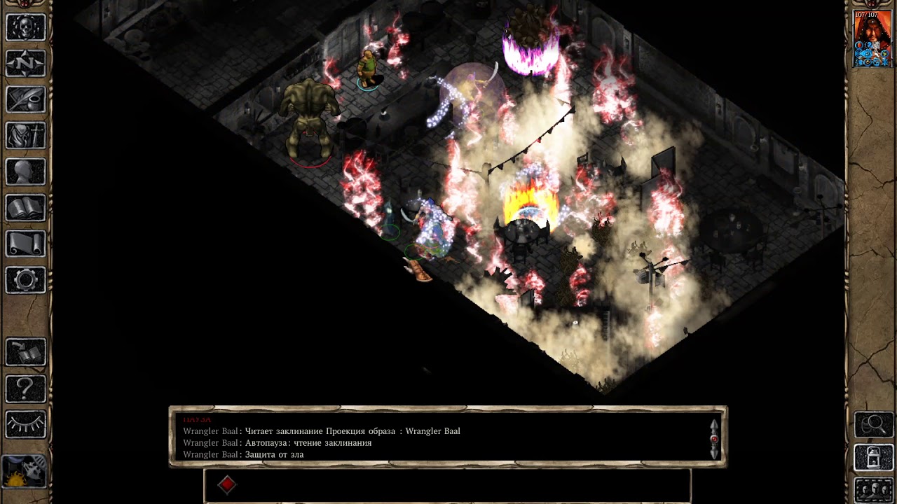31 BG2 EE: The Black Pits 2 Legacy of bhaal Solo Sorcerer - Battle 00(Я ВЕРНУЛСЯ!)