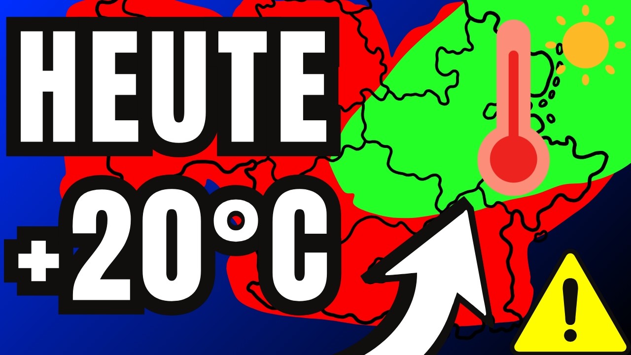 20 GRAD vs. -8 GRAD! Kommt der Brutale ABSTURZ im März? ⚠️