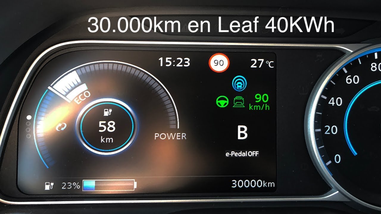 30.000km con el Nissan Leaf 40KWh