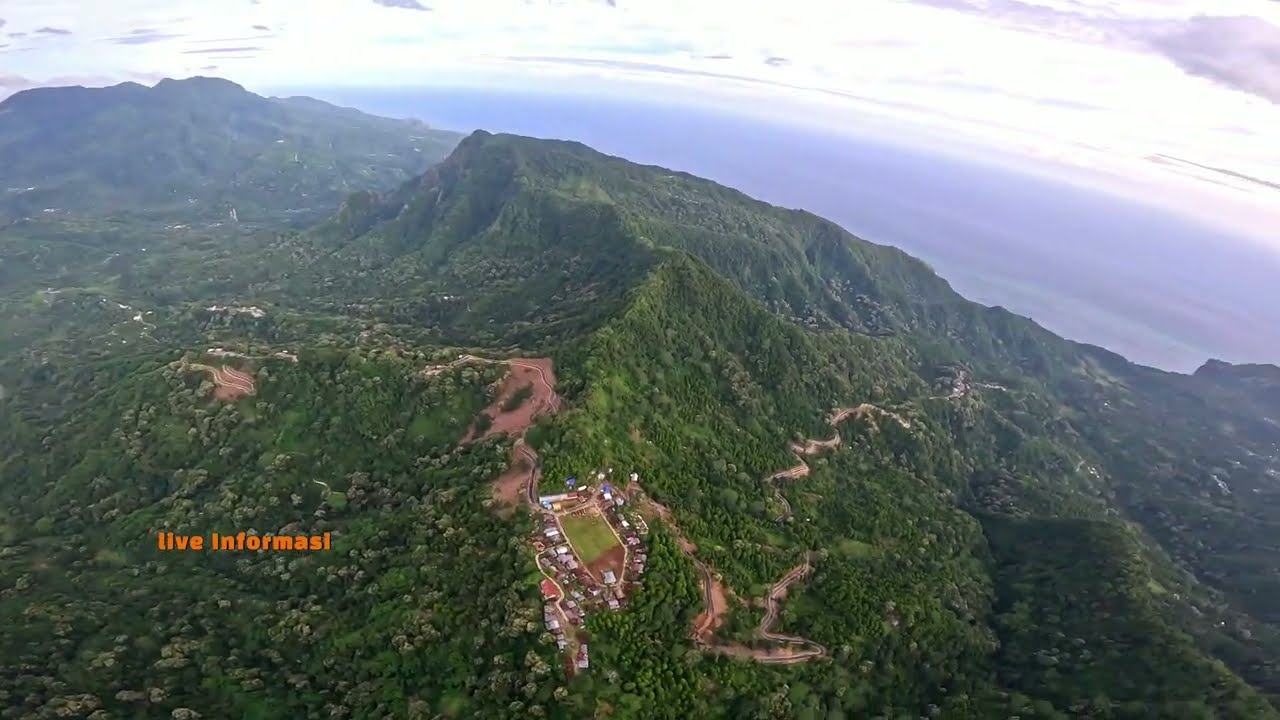 Pesona Flores Desa Ngera kabupaten Nagekeo NTT | DRONE fpv 