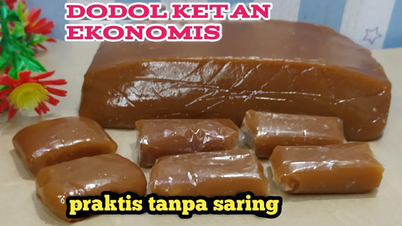 Resep Dodol Ketan Legit  Ekonomis | Praktis Tanpa Saring Adonan | Jenang Ketan