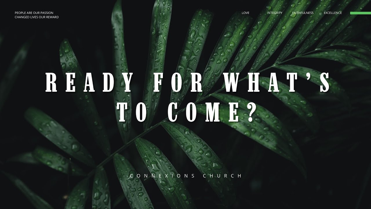 Ready For What's To Come? || Robynne Folkus