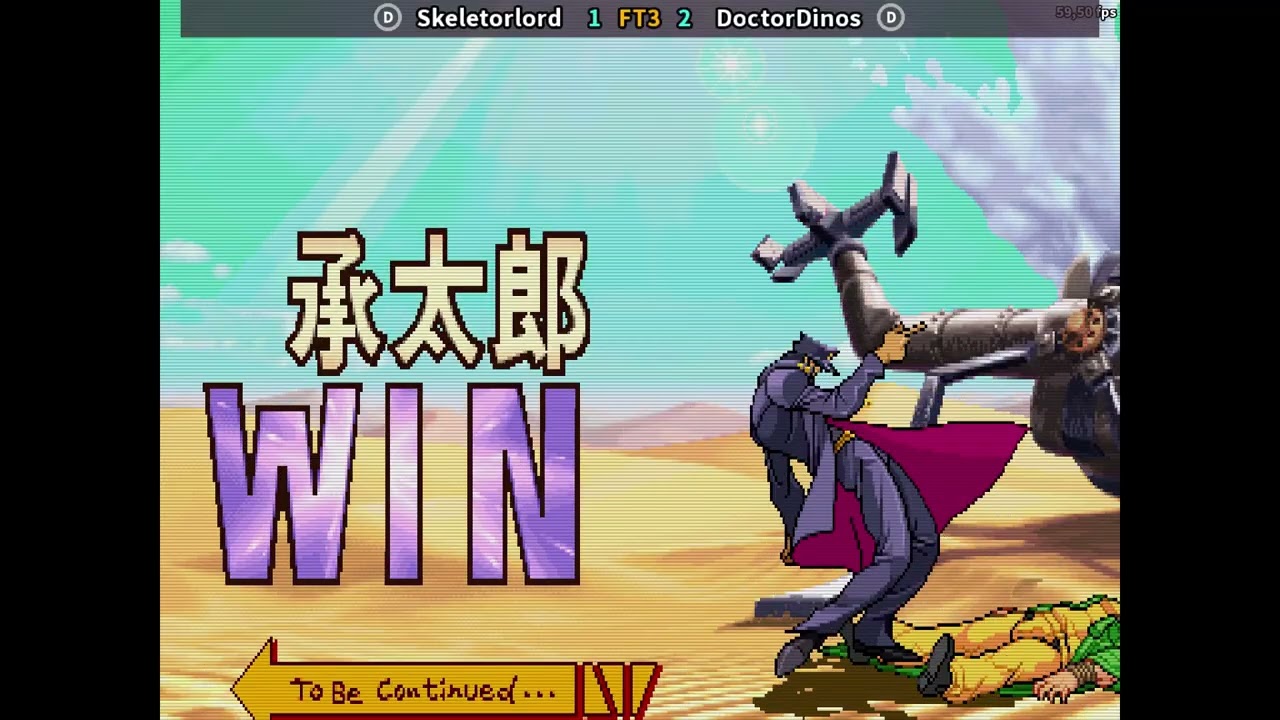 Epic Jotaro vs Avdol ranked fight (JoJo HFTF)