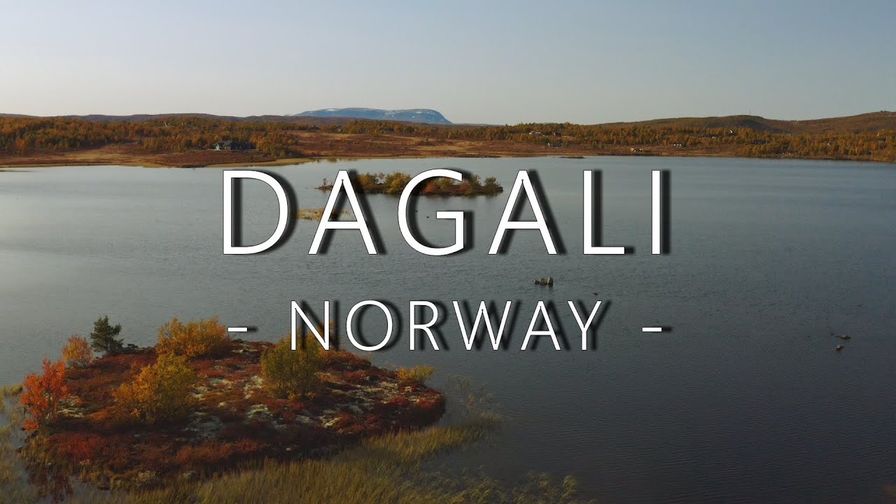 Dagali, Norway - Mountain exploding in autumn colors!  - Drone film with DJI Mavic 2 Pro