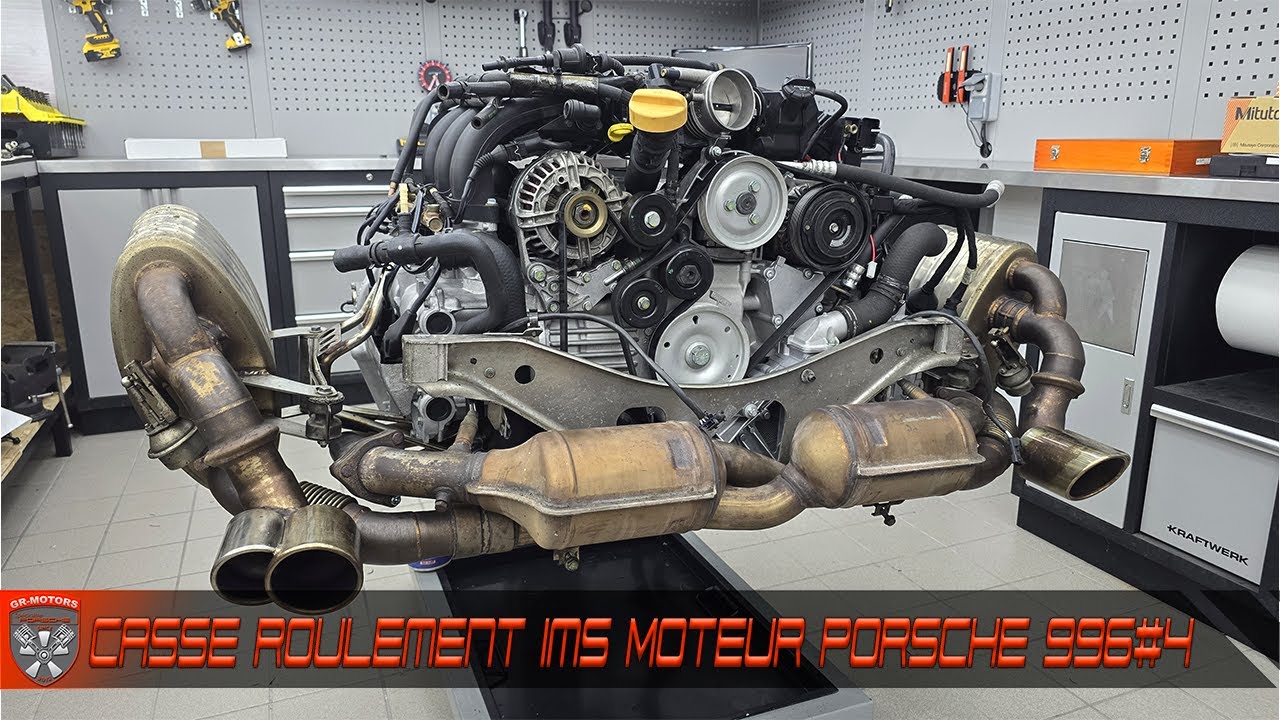 Casse roulement IMS Moteur Porsche 996#4