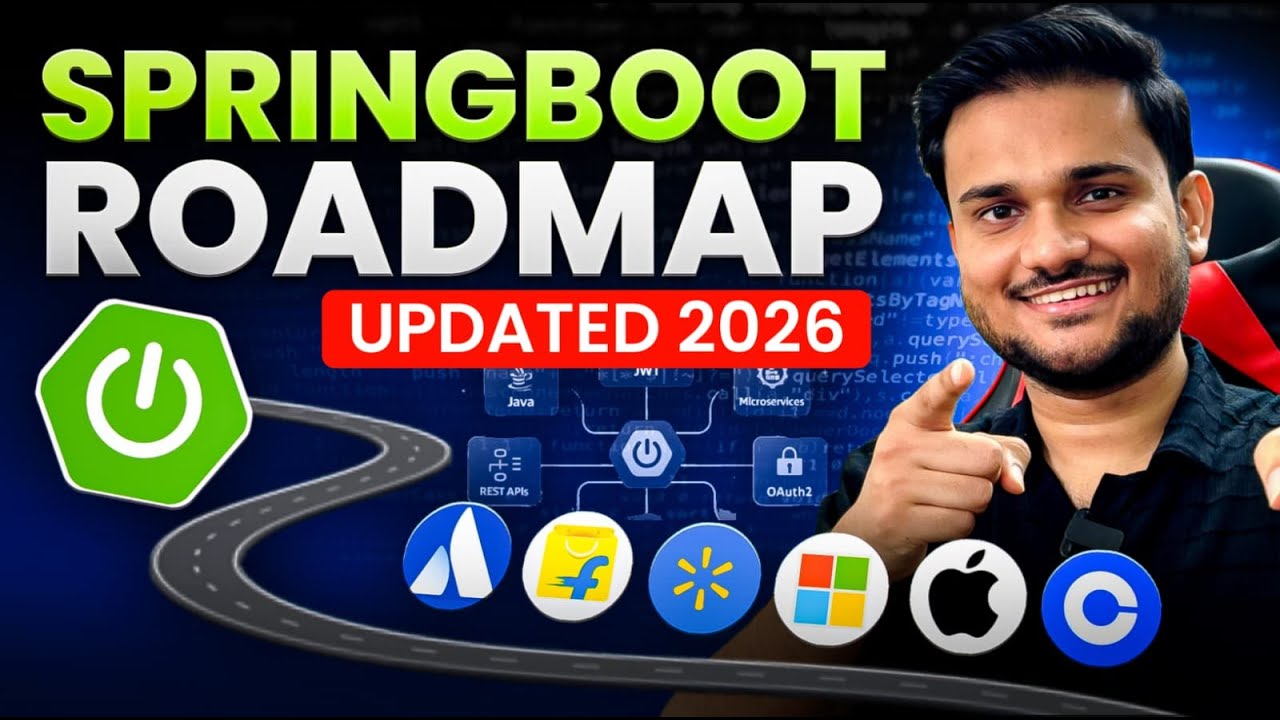Полная дорожная карта Springboot для начинающих и Java-разработчиков | 2026
