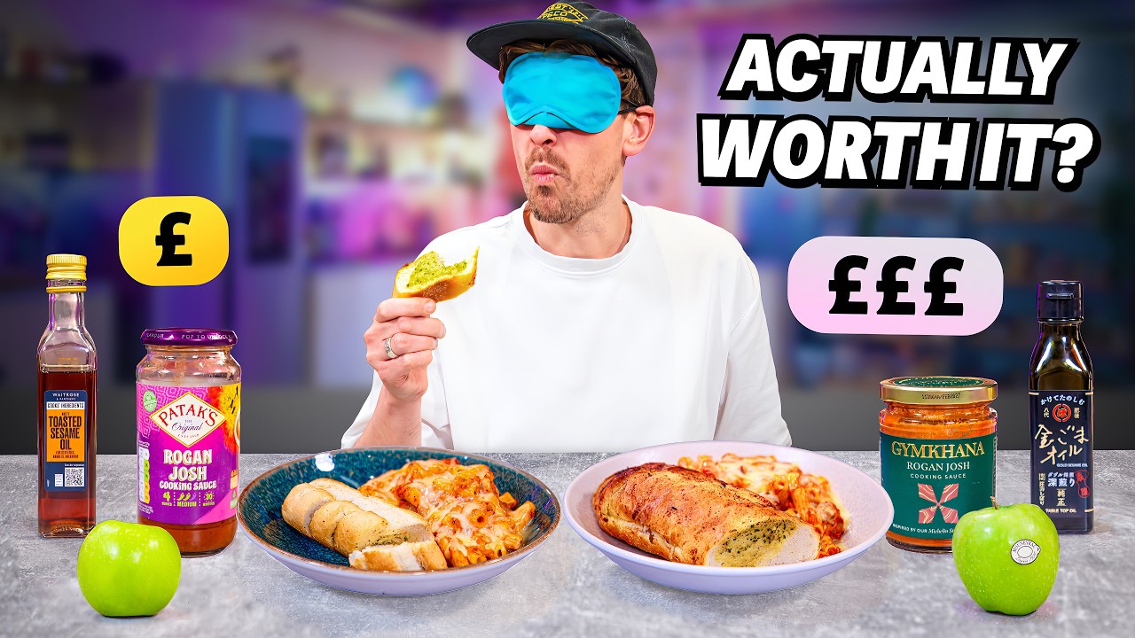 Blind Tasting BUDGET vs PREMIUM Ingredients: Are They Really Worth The Money?