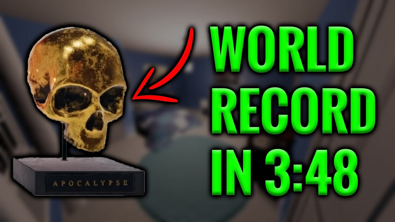 Phasmophobia Edgefield Apocalypse 3 Perfect Game Speedrun World Record in 3:48