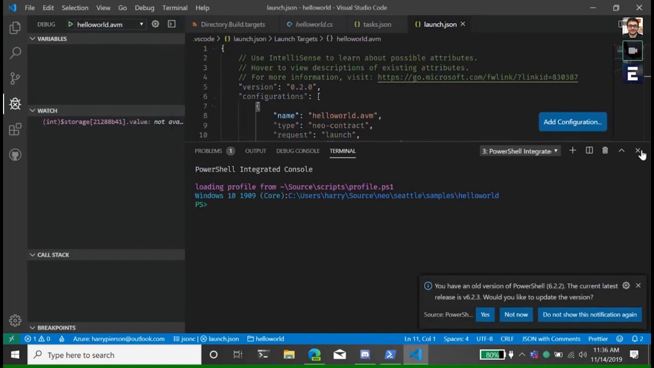 Introduction to Neo Blockchain Toolkit for VS Code
