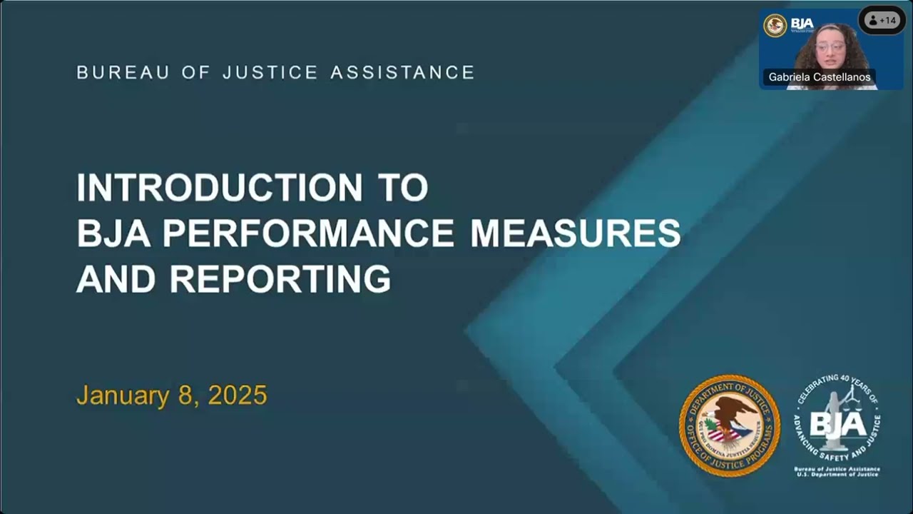 Introduction to Performance Measures and Reporting Training