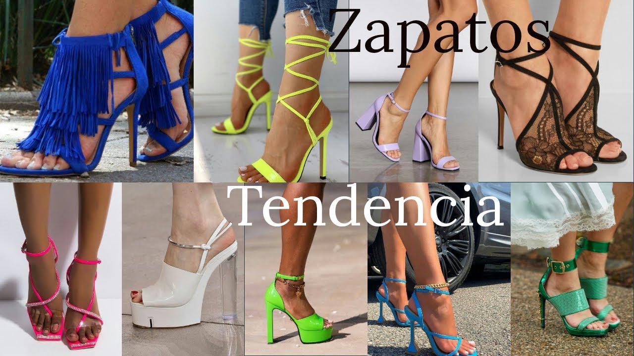 ZAPATOS 21_22 MODA Y TENDENCIA zapatos altos zapatos de tac&oacute;n zapatos mujer moderna calzado fabuloso
