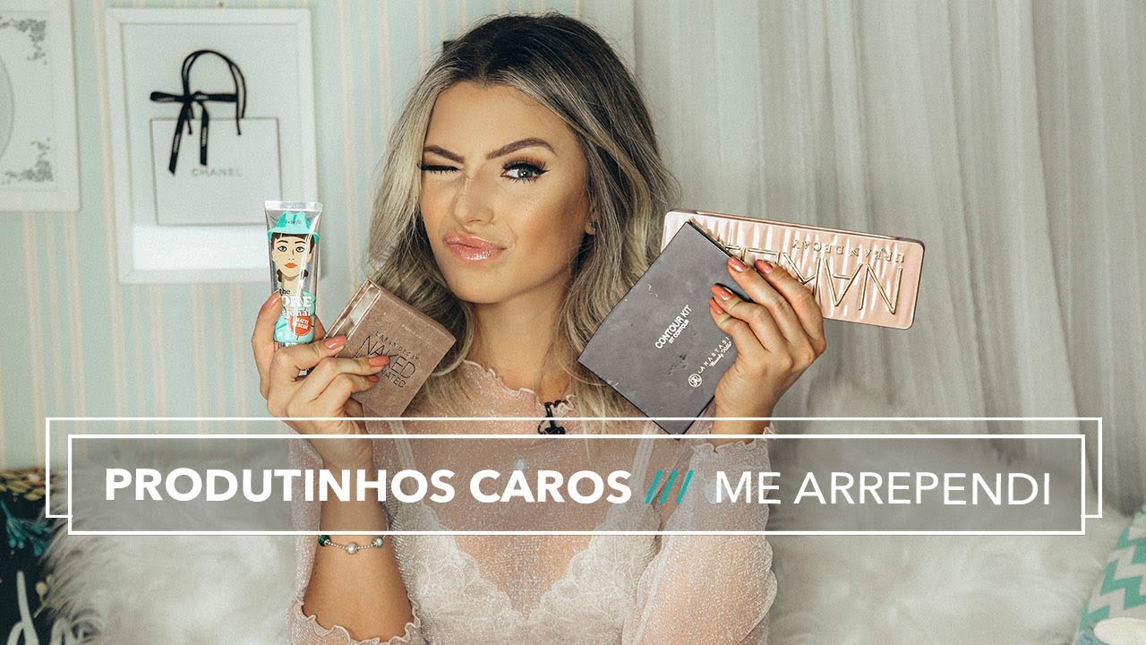 ME ARREPENDI! Produtos CAROS que comprei e NÃO GOSTEI!