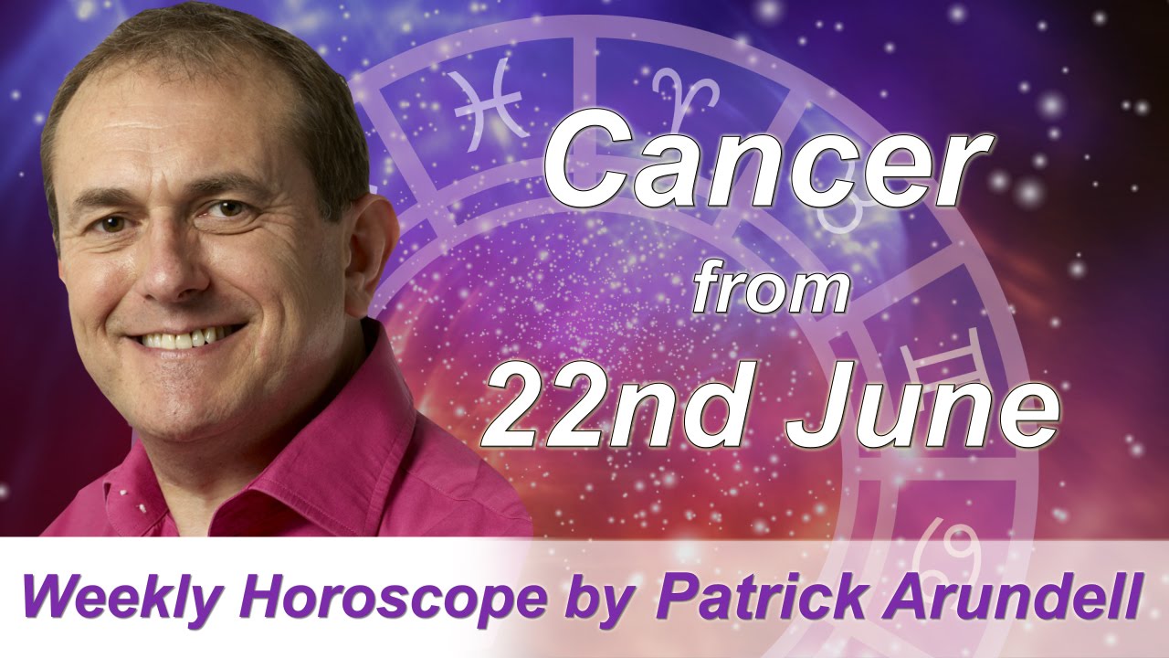 Cancer Weekly Horoscope from 22nd June 2015