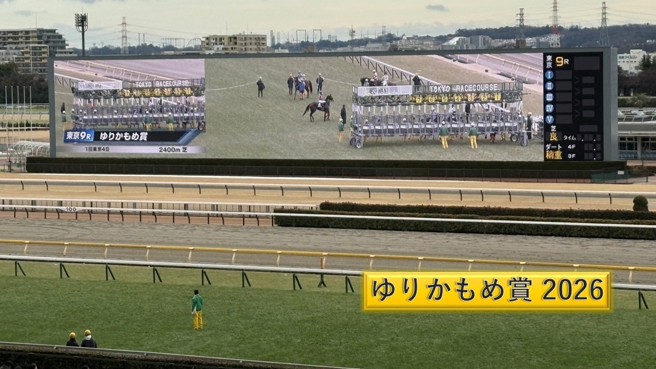 【代替競馬】2026年 ゆりかもめ賞 | スカイスプレンダー | アローメタル | ガローファノ | 現地レース映像 | 東京競馬場 | スマシ観戦
