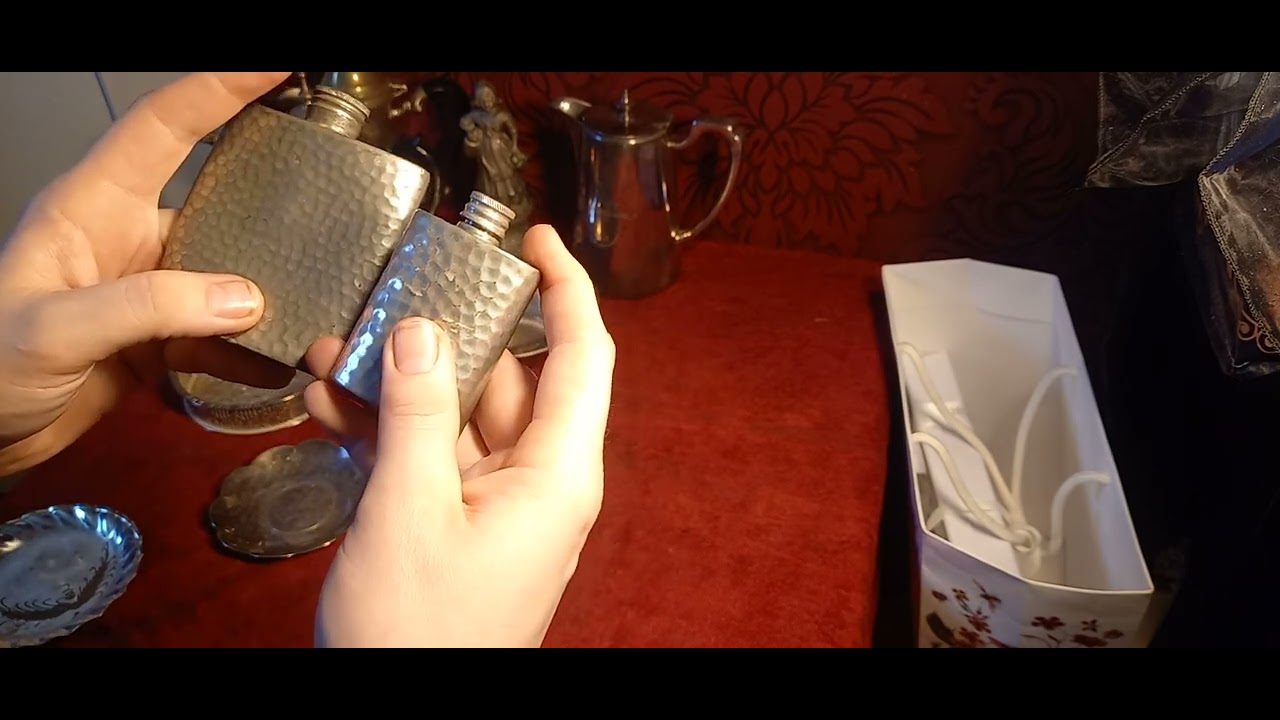 Lets talk auction house . 25 £ bid on a bag of pewter and epns . Part 1