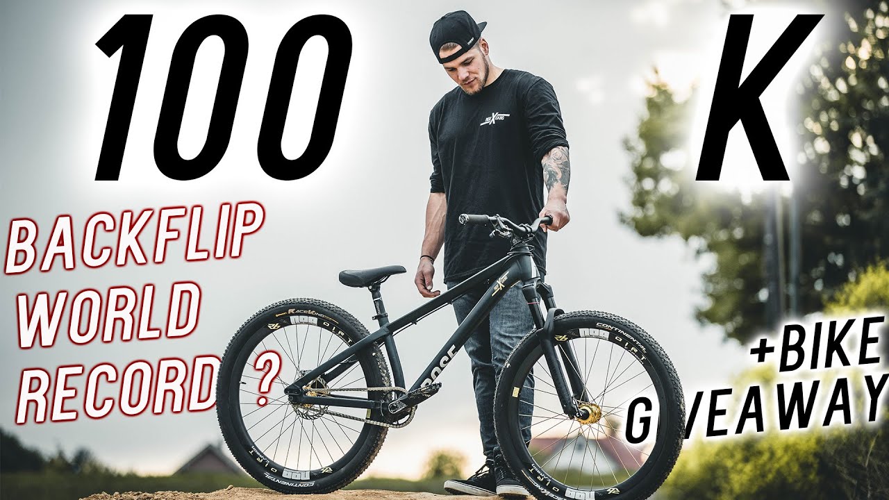 MTB BACKFLIP WELTREKORD? 100k Challenge - Marc Diekmann