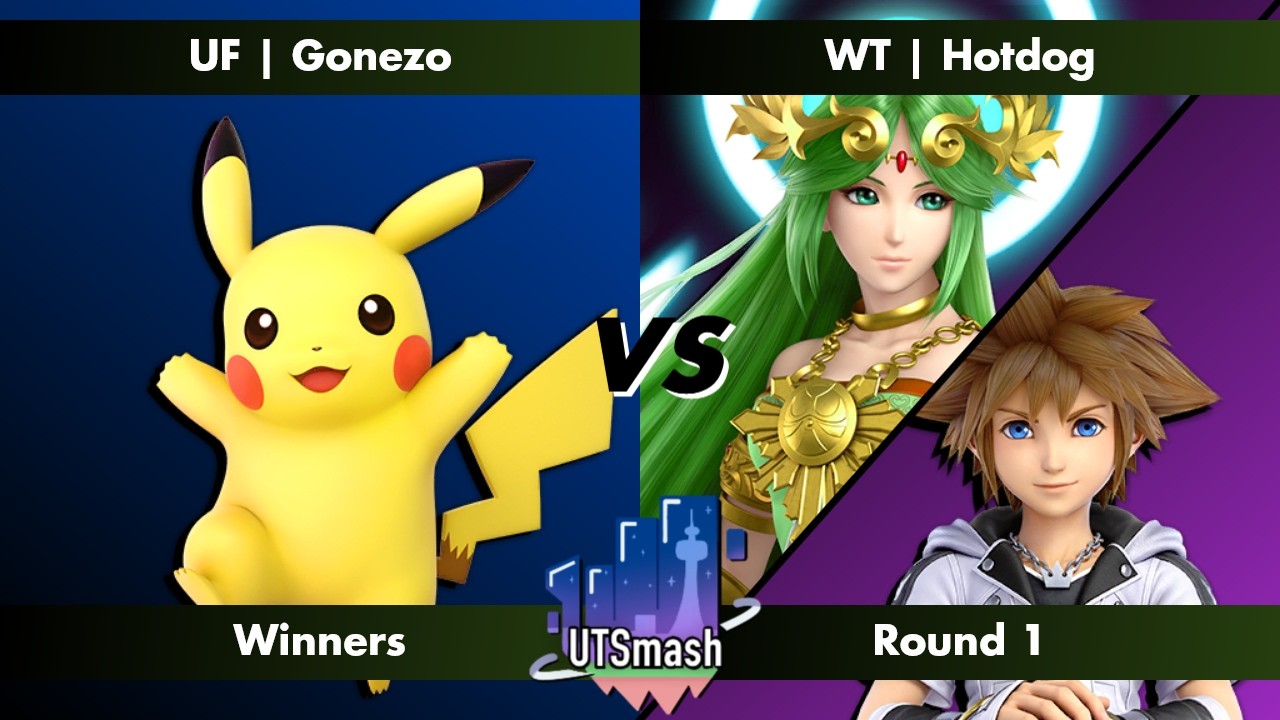 St. George Scramble #78 | Gonezo (Pikachu) vs Hotdog (Palutena, Sora) | Winners Round 1