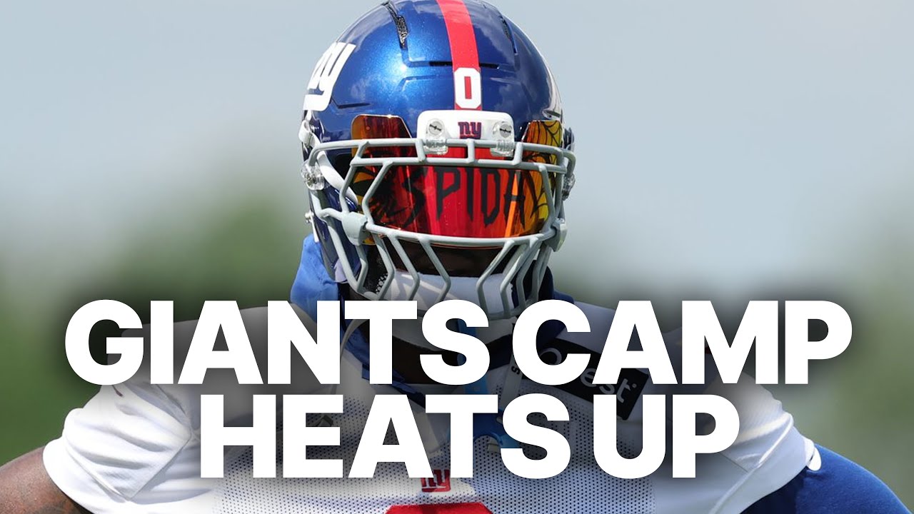 From Giants Camp: Pads On, Intensity Up — Evan Neal Shines, Burns Leads, and Wilson/Dart Draw Eyes