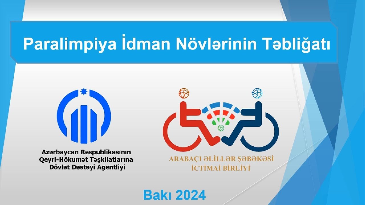 Paralimpiya idman növlərinin təbliğatı II tədbir