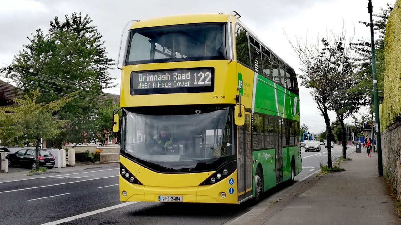 *Brand New* Dublin Bus | Enviro400ER Cummins Hybrid | PA58 (211-D-24184) | 122 to Ashington