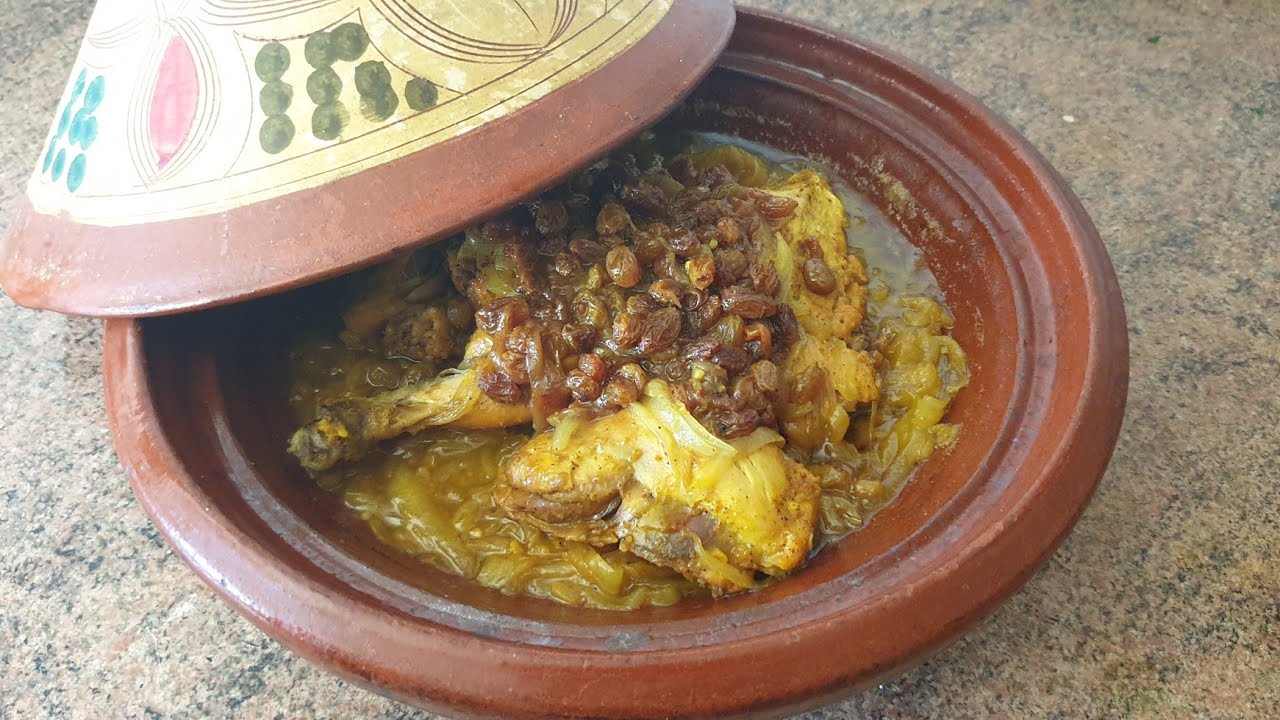 TAJIN marroquí 🇲🇦 de POLLO y pasas