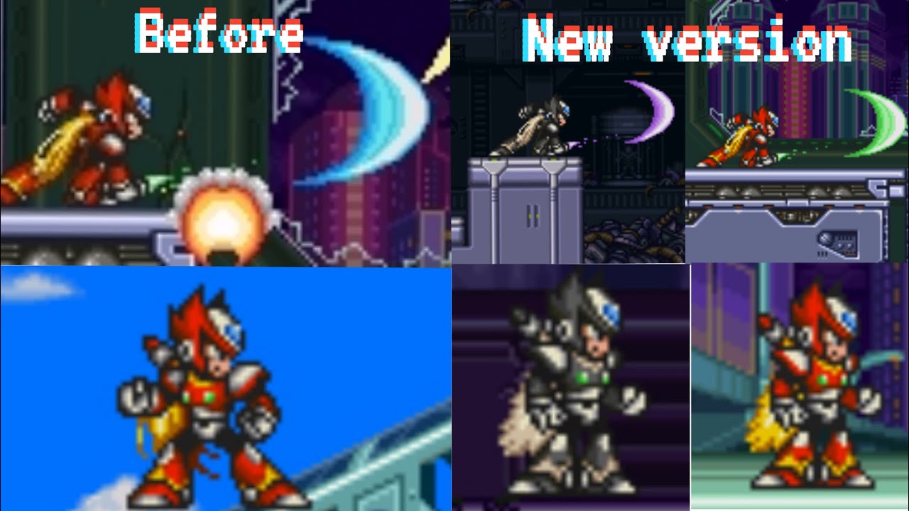 Zero from Mega Man X2 in Megaman X3